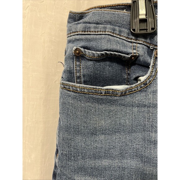 Lucky Brand 363 Vintage Straight Blue Stretch Denim Jeans Men Size 38 - Picture 3 of 9